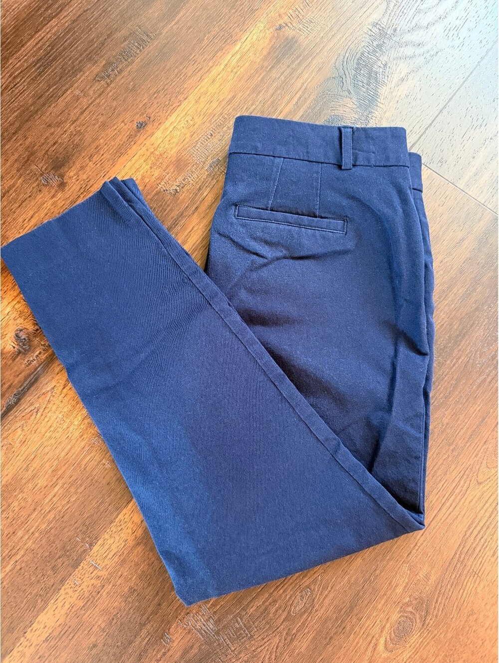 Crown & Ivy | Women's Navy Blue Ankle Dress Pants | Size 6 | 1177